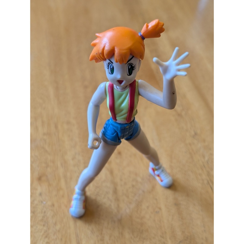 Misty Articulated Flexible Trainer Figure Pokémon Hasboro 2000 Vintage (Rare)